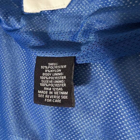 London Fog Jacket Men Large Cream Bomber Lightweight Classic - Picture 7 of 8